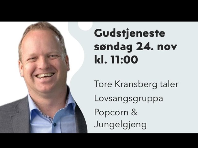 Gudstjeneste 24. november