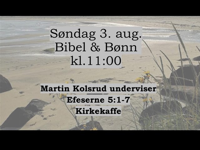 Bibel og bønn